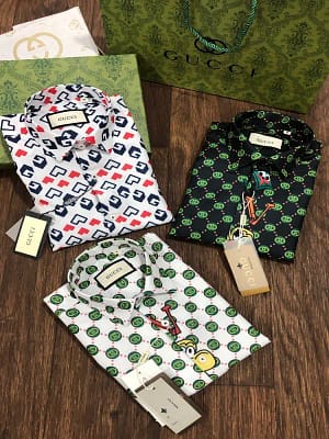 Gucci imported premium cotton shirts for men