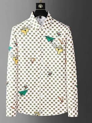 Gucci imported premium cotton shirts for men