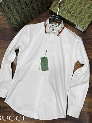 Gucci imported premium cotton shirts for men