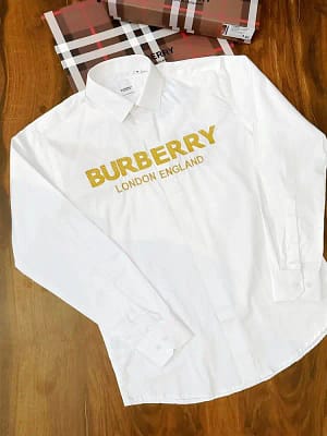 Burberry luxury original quality 2024 in store shirt collection