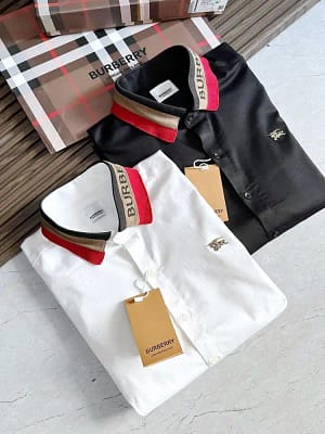 Burberry luxury original quality 2024 in store shirt collection
