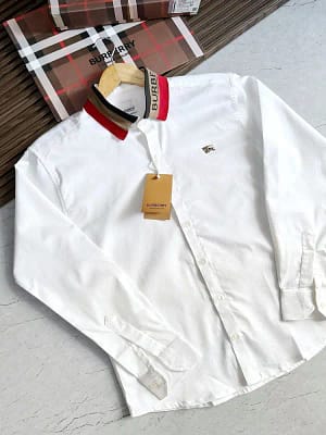 Burberry luxury original quality 2024 in store shirt collection