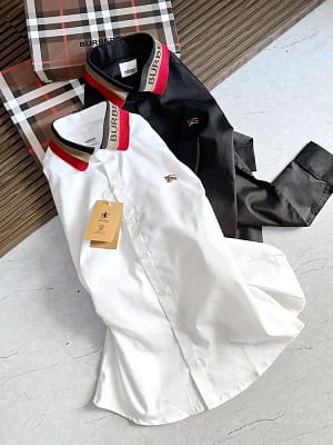 Burberry luxury original quality 2024 in store shirt collection