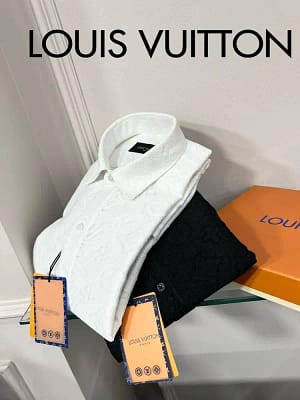 Louis Vuitton luxury original quality 2024 in store shirt collection