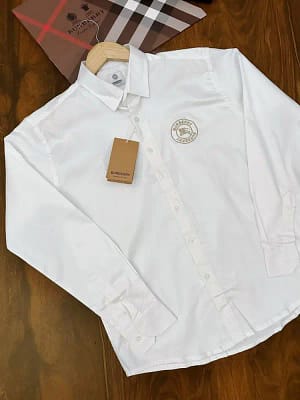 Burberry luxury original quality 2024 in store shirt collection
