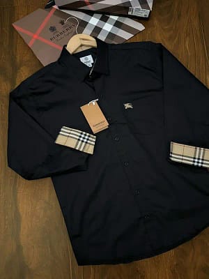 Burberry luxury original quality 2024 in store shirt collection