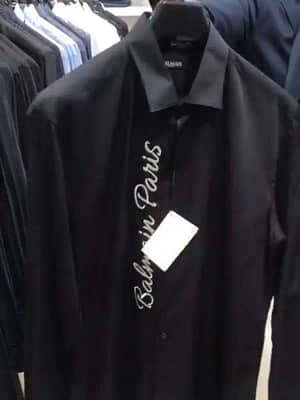 Balmain luxury original quality 2024 in store shirt collection