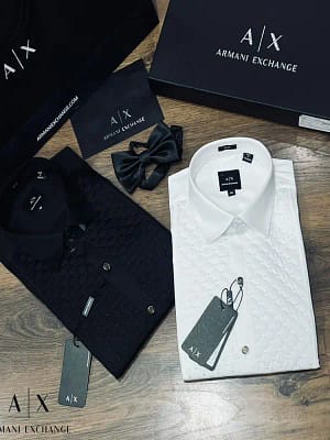 Armani Exchange luxury original quality 2024 in store shirt collection
