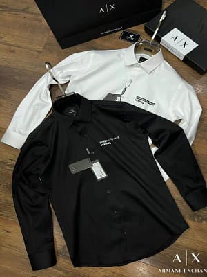 Armani Exchange luxury original quality 2024 in store shirt collection