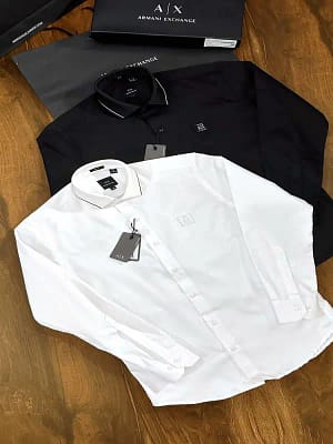 Armani Exchange luxury original quality 2024 in store shirt collection