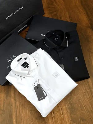 Armani Exchange luxury original quality 2024 in store shirt collection