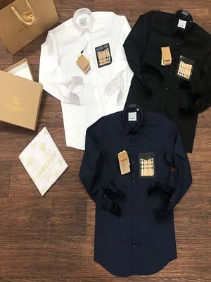 Burberry luxury original quality 2024 in store shirt collection