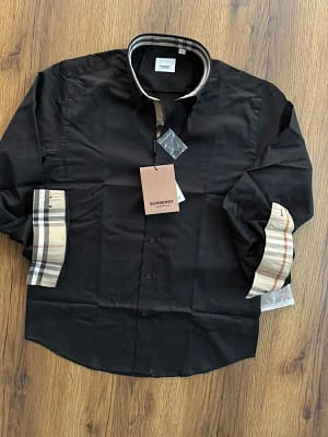 Burberry luxury original quality 2024 in store shirt collection