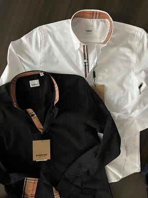Burberry luxury original quality 2024 in store shirt collection