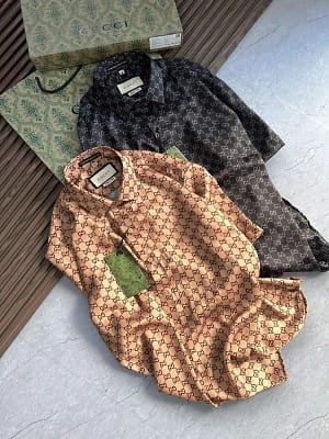 Gucci imported premium cotton shirts for men