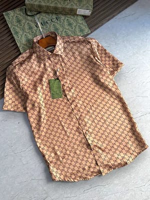 Gucci imported premium cotton shirts for men