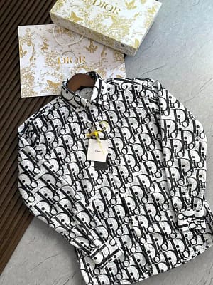 Dior luxury original quality 2024 in store shirt collection