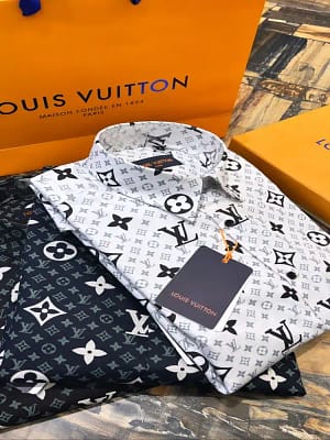 Louis Vuitton luxury original quality 2024 in store shirt collection