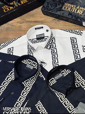 Versace luxury original quality 2024 in store shirt collection