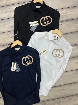 Gucci imported premium cotton shirts for men