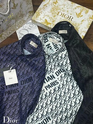 Dior luxury original quality 2024 in store shirt collection
