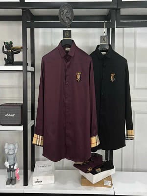 Burberry luxury original quality 2024 in store shirt collection