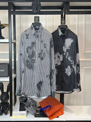 Louis Vuitton luxury original quality 2024 in store shirt collection