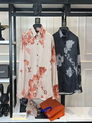 Louis Vuitton luxury original quality 2024 in store shirt collection