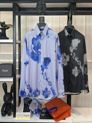 Louis Vuitton luxury original quality 2024 in store shirt collection