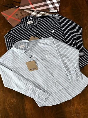 Burberry luxury original quality 2024 in store shirt collection