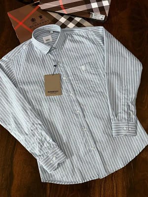 Burberry luxury original quality 2024 in store shirt collection