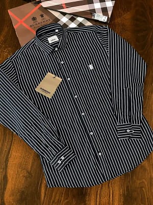 Burberry luxury original quality 2024 in store shirt collection