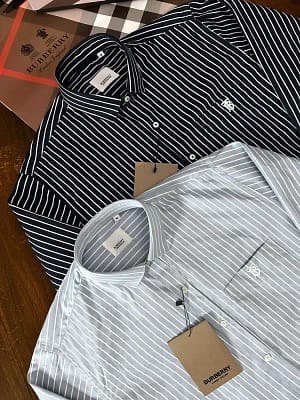 Burberry luxury original quality 2024 in store shirt collection
