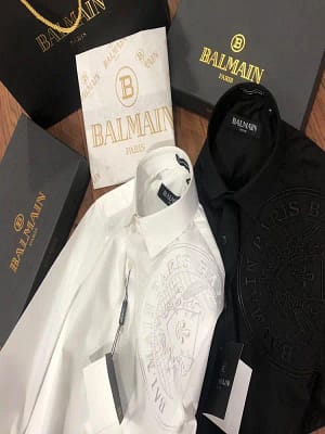 Balmain luxury original quality 2024 in store shirt collection