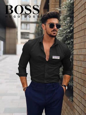 Hugo Boss luxury original quality 2024 in store shirt collection