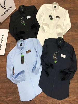 Hugo Boss luxury original quality 2024 in store shirt collection