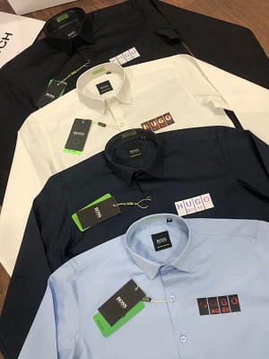 Hugo Boss luxury original quality 2024 in store shirt collection