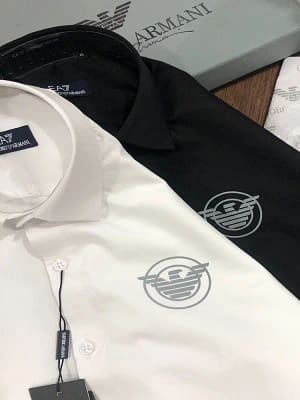 Emporio Armani luxury original quality 2024 in store shirt collection