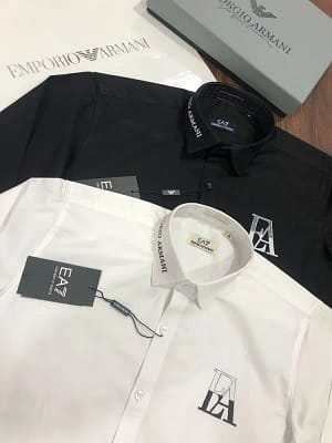 Emporio Armani luxury original quality 2024 in store shirt collection