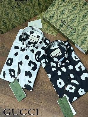 Gucci imported premium cotton shirts for men
