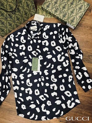 Gucci imported premium cotton shirts for men