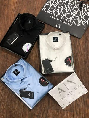 Armani Exchange luxury original quality 2024 in store shirt collection