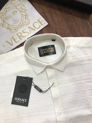 Versace luxury original quality 2024 in store shirt collection