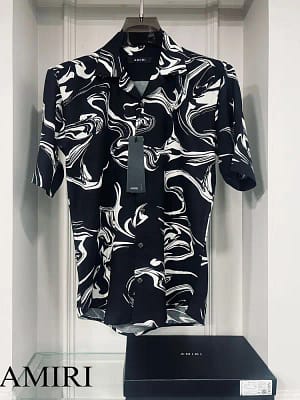 Amiri luxury original quality 2024 in store shirt collection