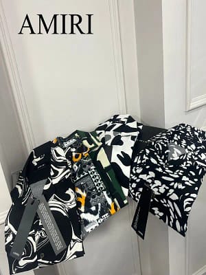 Amiri luxury original quality 2024 in store shirt collection