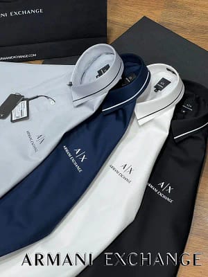 Armani Exchange luxury original quality 2024 in store shirt collection