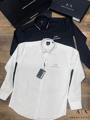 Armani Exchange luxury original quality 2024 in store shirt collection