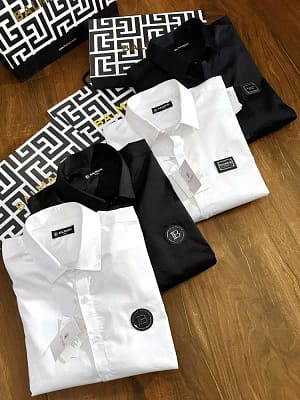 Balmain luxury original quality 2024 in store shirt collection