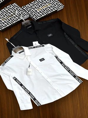 Balmain luxury original quality 2024 in store shirt collection