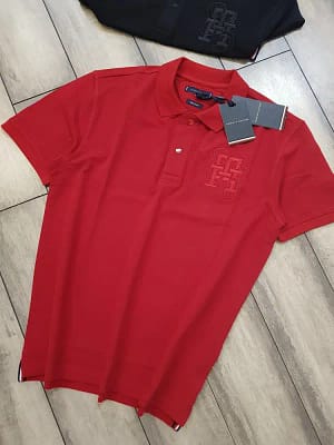 Tommy Hilfiger luxury original quality 2025 in store polo tshirts